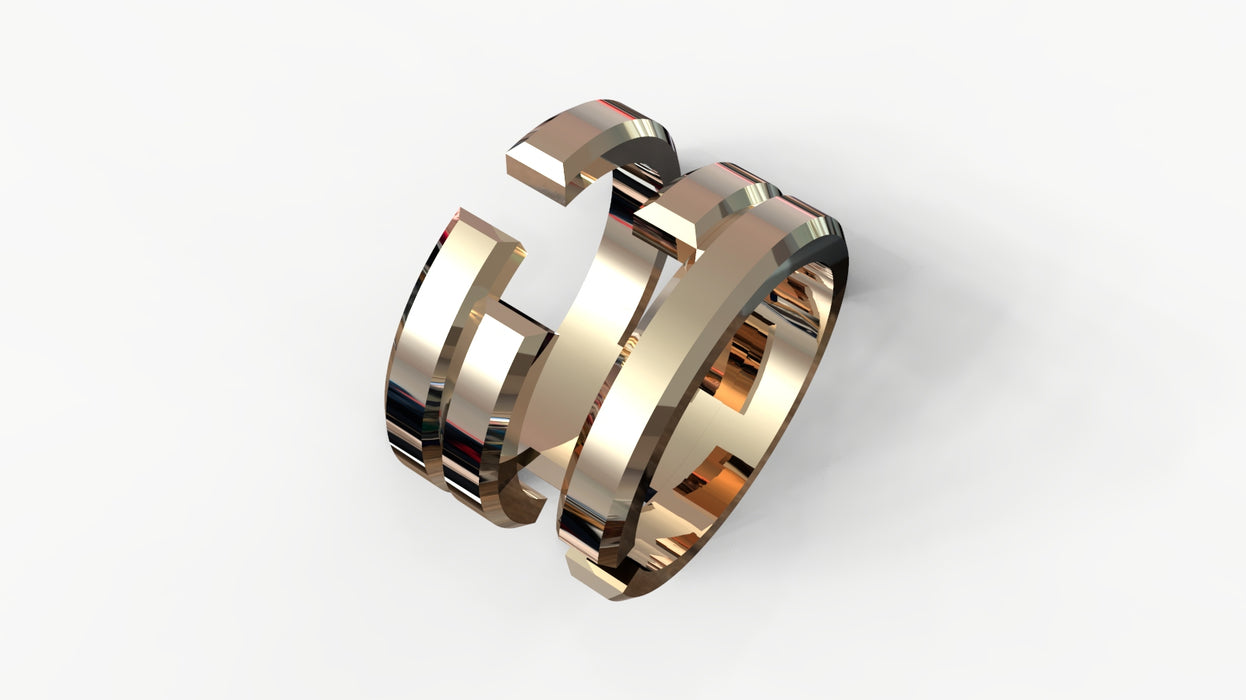 I LOVE YOU ring