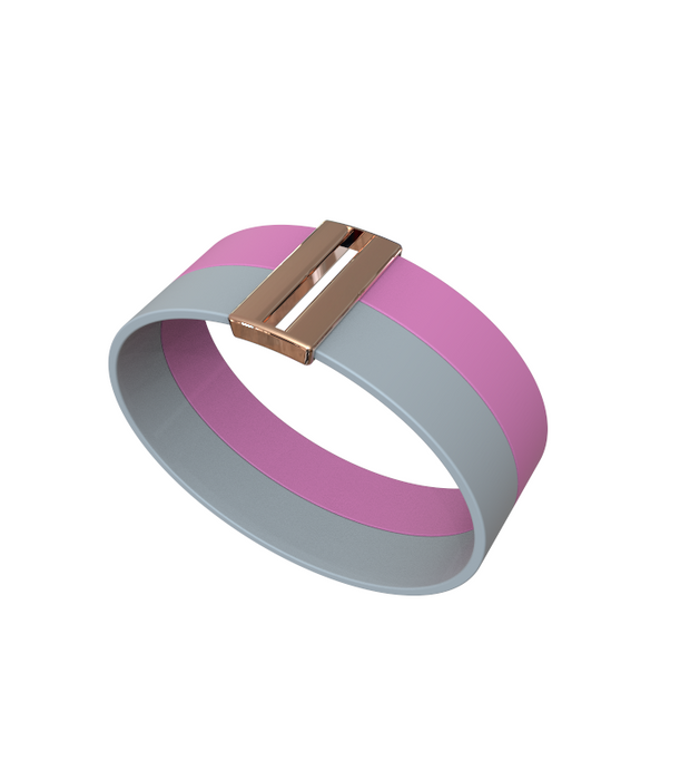 BRACELET "PLAYA DE NALÓ" (double en or rose)