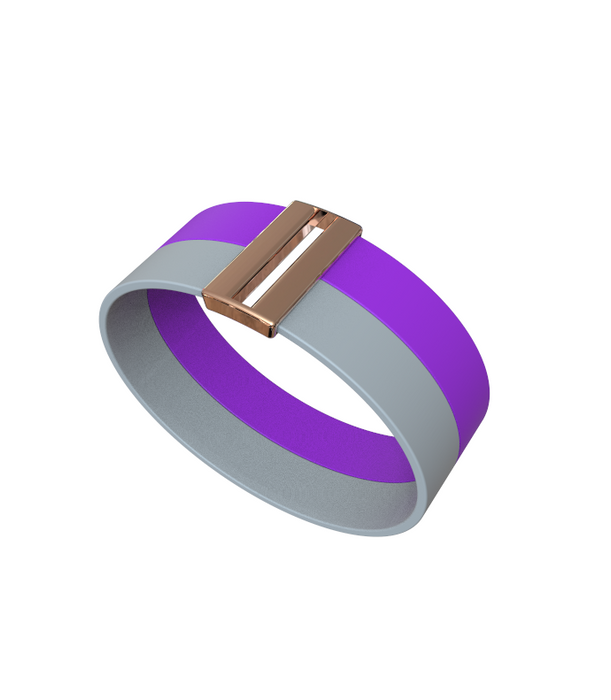 BRACELET "PLAYA DE NALÓ" (double en or rose)