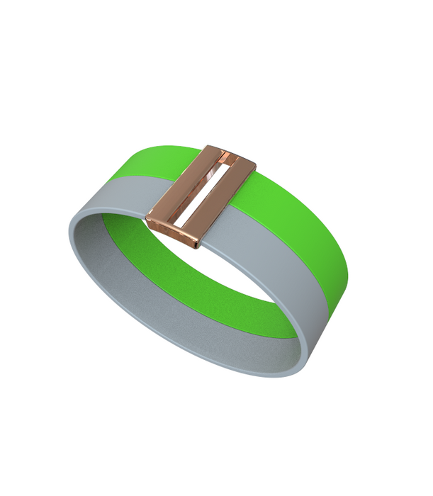 BRACELET "PLAYA DE NALÓ" (double en or rose)