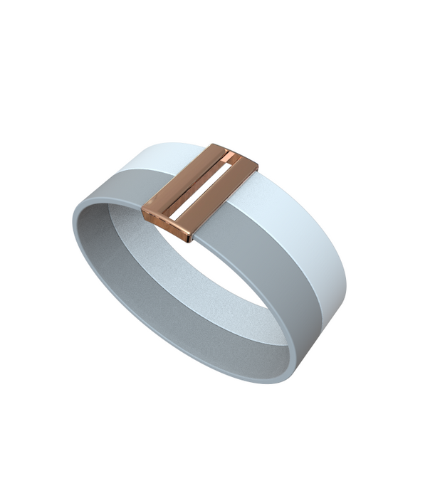 BRACELET "PLAYA DE NALÓ" (double en or rose)