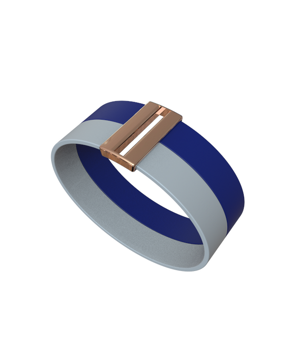 BRACELET "PLAYA DE NALÓ" (double en or rose)