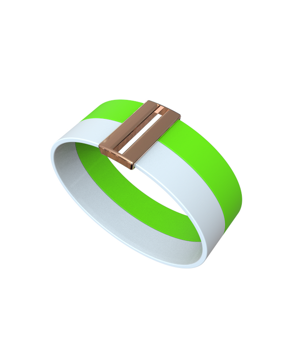 BRACELET "PLAYA DE NALÓ" (double en or rose)