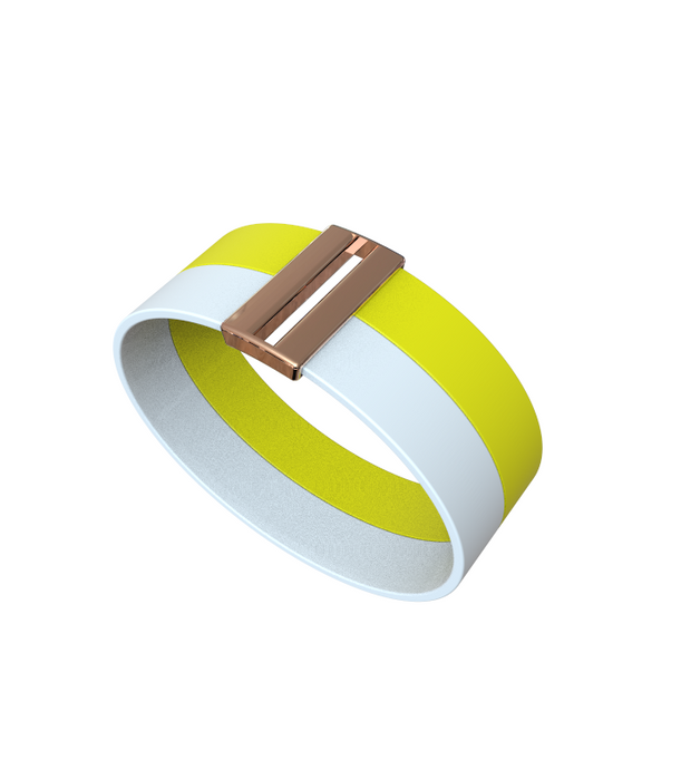 BRACELET "PLAYA DE NALÓ" (double en or rose)
