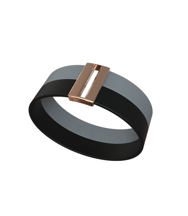 BRACELET "PLAYA DE NALÓ" (double en or rose)