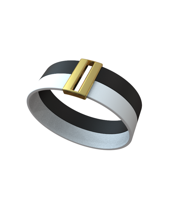 BRACELET "PLAYA DE NALÓ" (double or jaune)