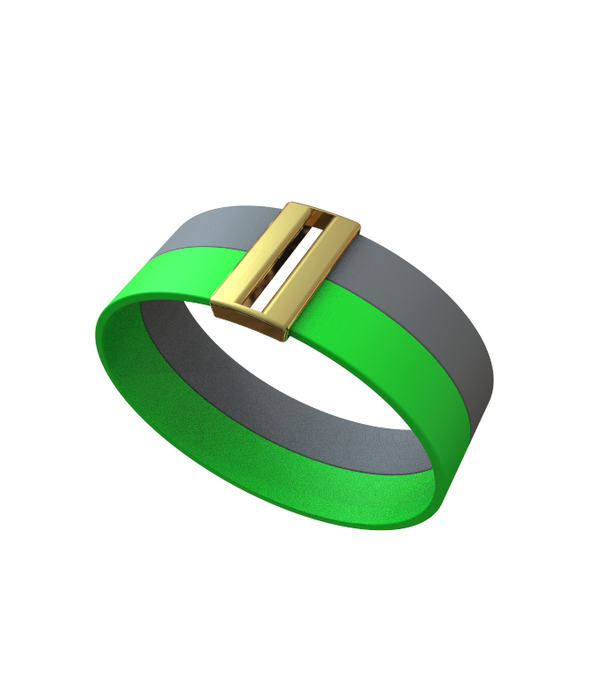 BRACELET "PLAYA DE NALÓ" (double or jaune)
