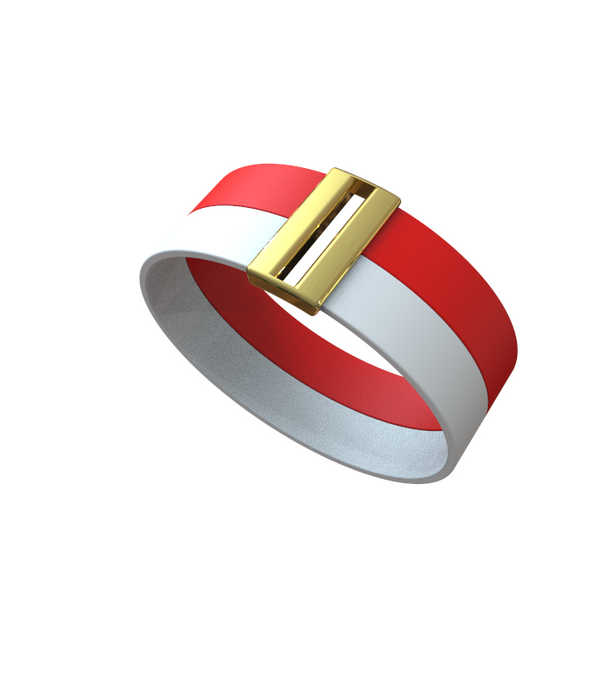 BRACELET "PLAYA DE NALÓ" (double or jaune)