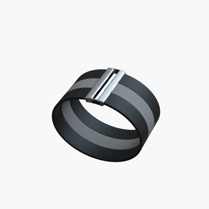 BRACELET PLAYA DE NALO (Triple en or blanc)