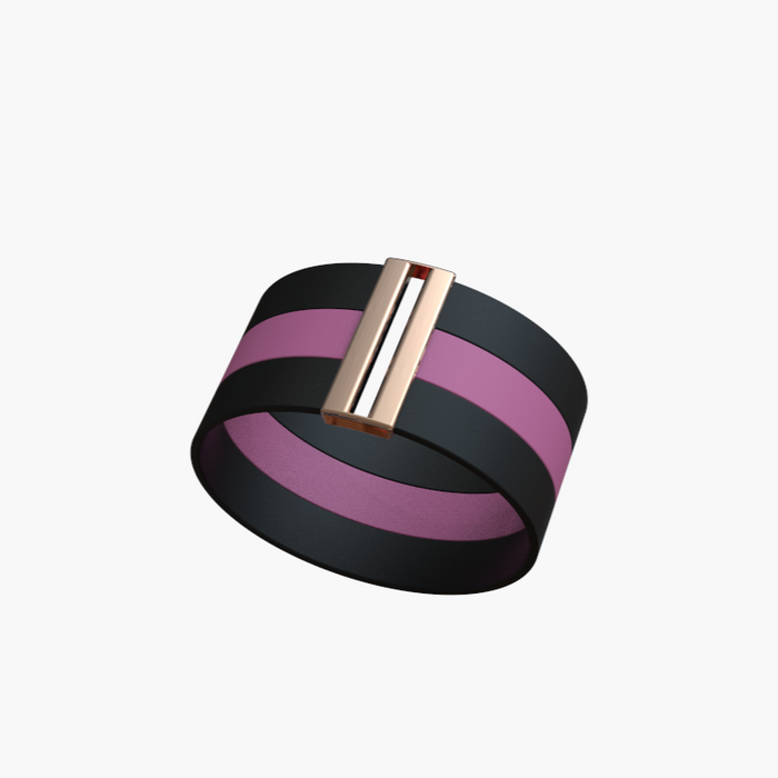 BRACELET "PLAYA DE NALÓ" (Triple en or Rose)