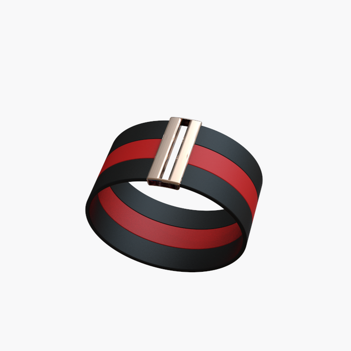 BRACELET "PLAYA DE NALÓ" (Triple en or Rose)