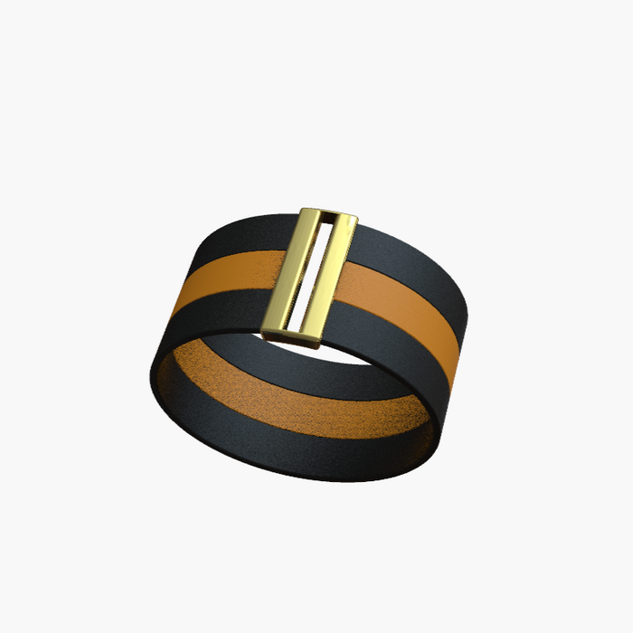 BRACELET "PLAYA DE NALÓ" (triple en or jaune)