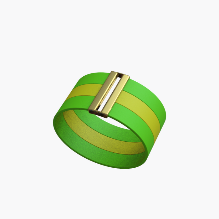 BRACELET "PLAYA DE NALÓ" (triple en or jaune)