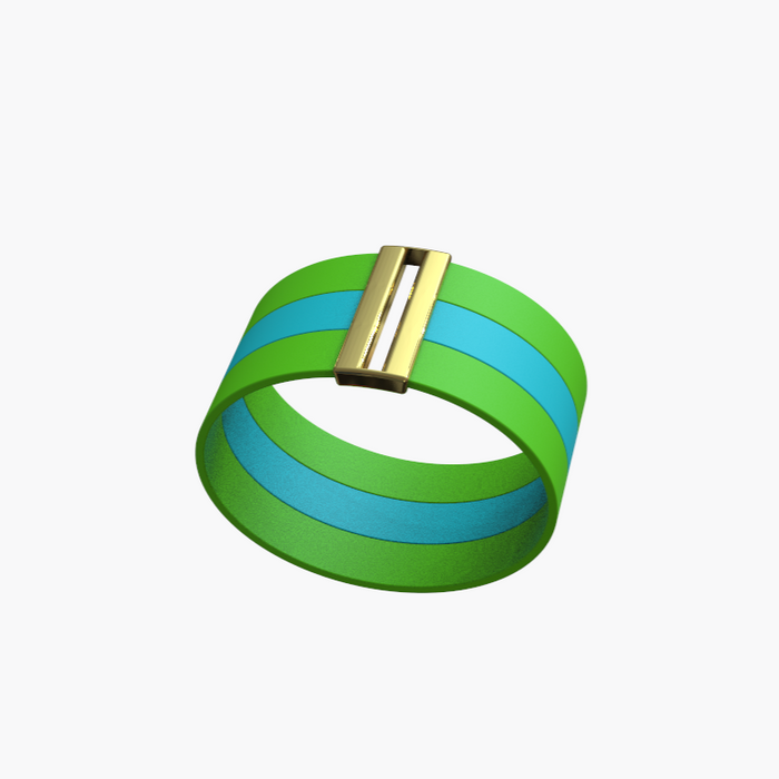 BRACELET "PLAYA DE NALÓ" (triple en or jaune)