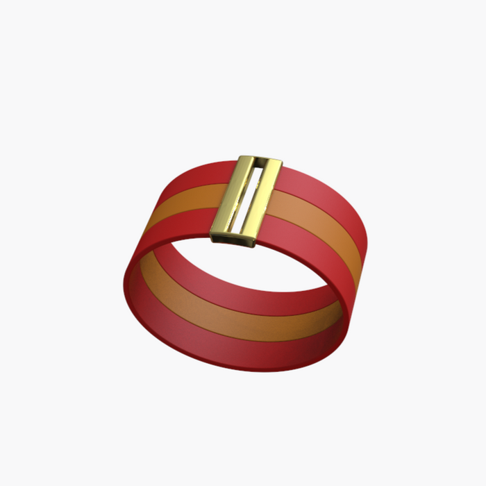 BRACELET "PLAYA DE NALÓ" (triple en or jaune)