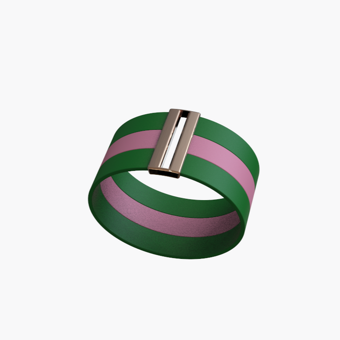 BRACELET "PLAYA DE NALÓ" (Triple en or Rose)