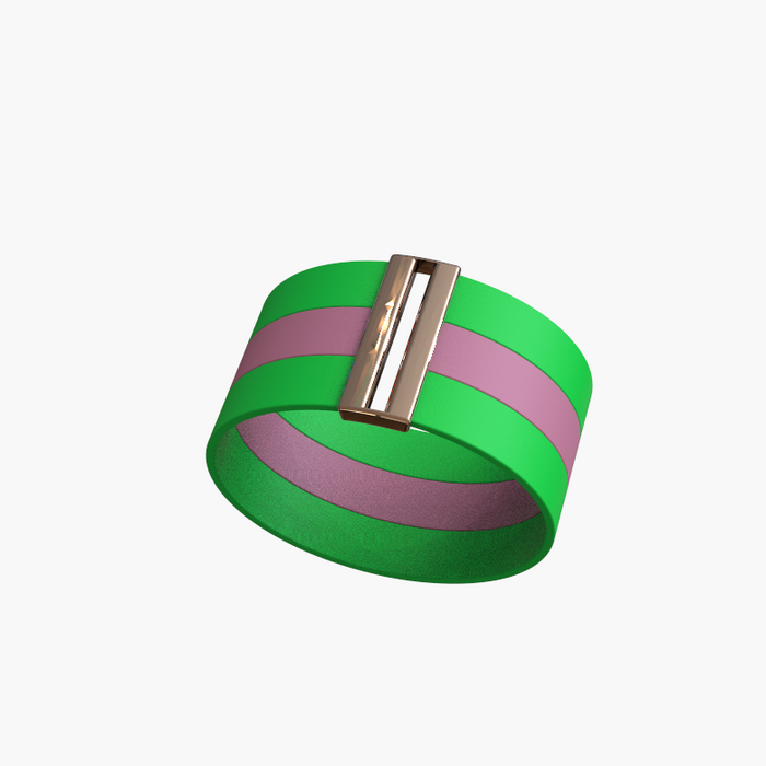 BRACELET "PLAYA DE NALÓ" (Triple en or Rose)